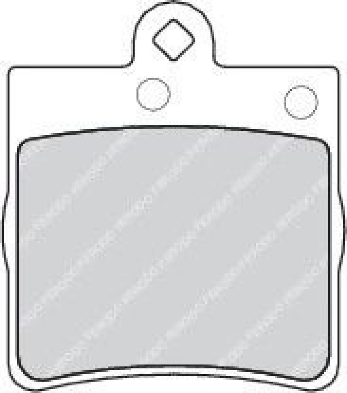 Set placute frana,frana disc MERCEDES CLK (C209) (2002 - 2009) FERODO FDB1311 piesa NOUA