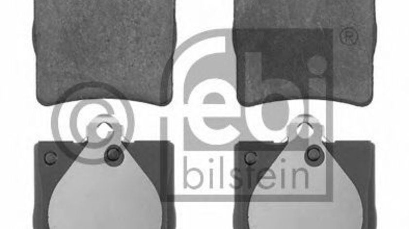 Set placute frana,frana disc MERCEDES CLK Cabriolet (A209) (2003 - 2010) FEBI BILSTEIN 16399 piesa NOUA
