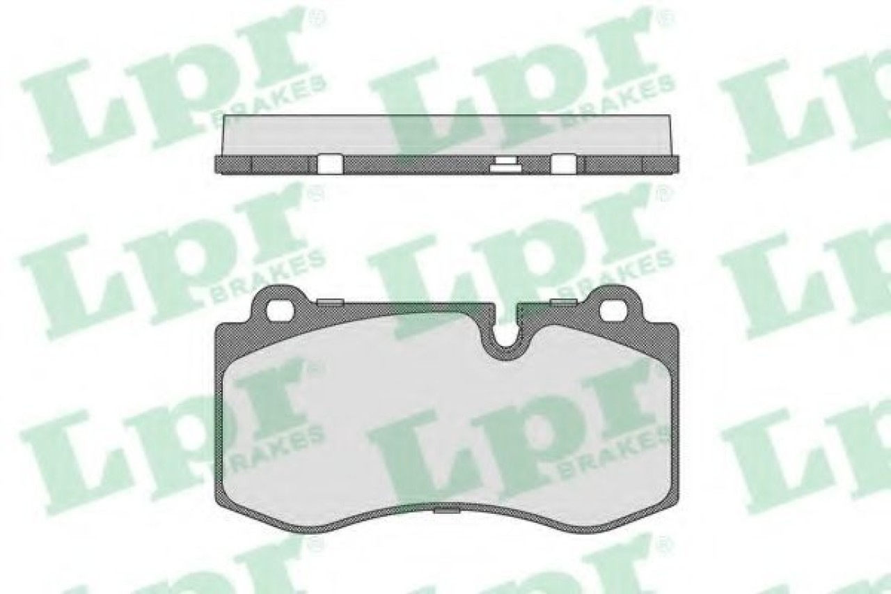 Set placute frana,frana disc MERCEDES CLS (C219) (2004 - 2011) LPR 05P1506 piesa NOUA