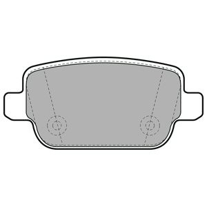 Set placute frana,frana disc MERCEDES E-CLASS T-Model (S212) (2009 - 2016) KRIEGER 0950006447 piesa NOUA