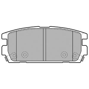 Set placute frana,frana disc MERCEDES E-CLASS T-Model (S212) (2009 - 2016) KRIEGER 0950006443 piesa NOUA