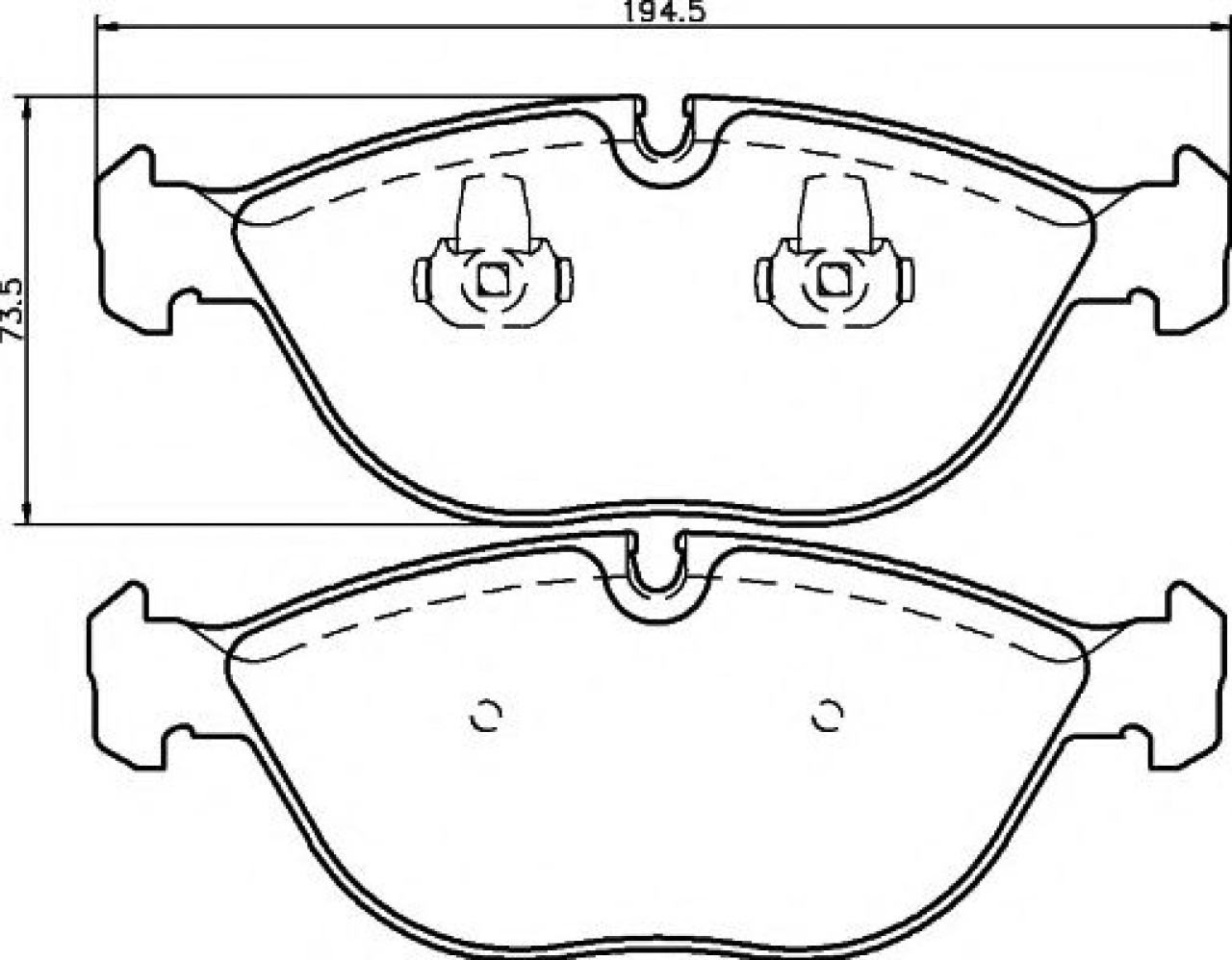 Set placute frana,frana disc MERCEDES E-CLASS T-Model (S211) (2003 - 2009) TEXTAR 2148401 piesa NOUA