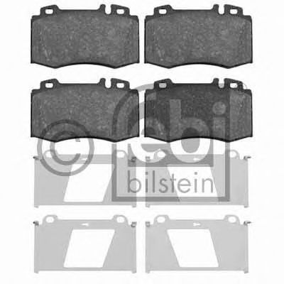 Set placute frana,frana disc MERCEDES E-CLASS T-Model (S211) (2003 - 2009) FEBI BILSTEIN 16454 piesa NOUA