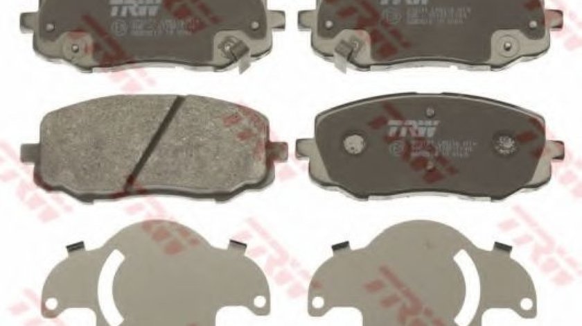 Set placute frana,frana disc MERCEDES E-CLASS Cabriolet (A124) (1993 - 1998) TRW GDB3510 produs NOU