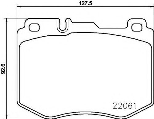 Set placute frana,frana disc MERCEDES E-CLASS (W213) (2016 - 2016) TEXTAR 2206101 piesa NOUA