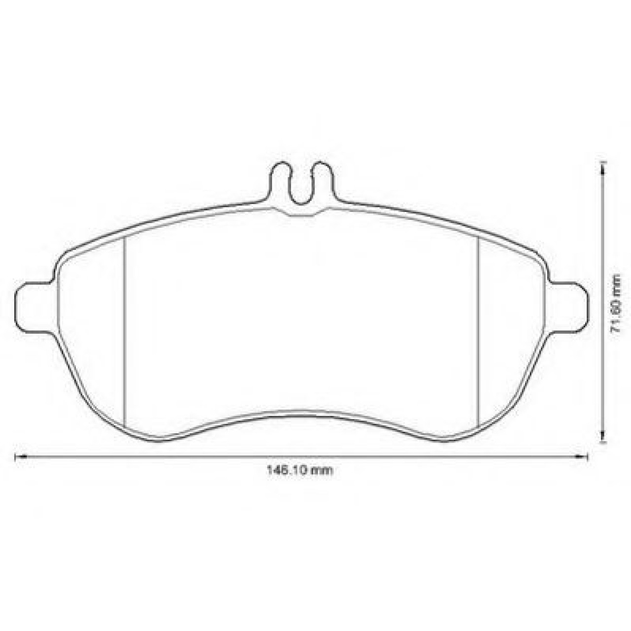 Set placute frana,frana disc MERCEDES E-CLASS (W212) (2009 - 2016) JURID 573257JC piesa NOUA
