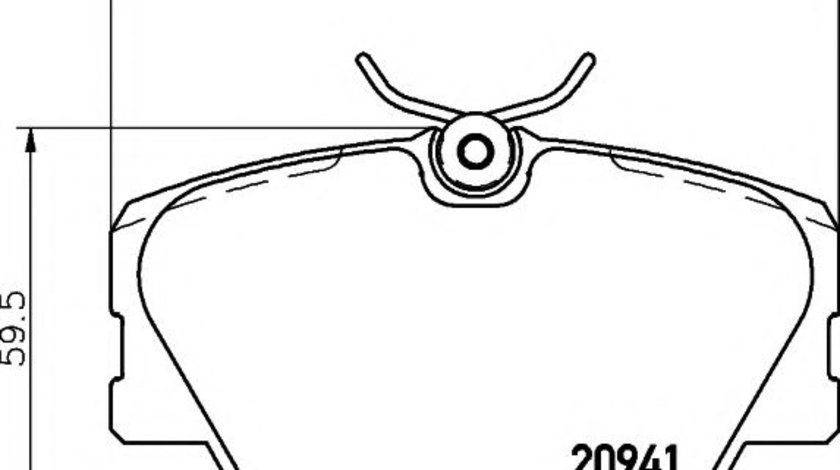 Set placute frana,frana disc MERCEDES E-CLASS Combi (S124) (1993 - 1996) TEXTAR 2094102 piesa NOUA