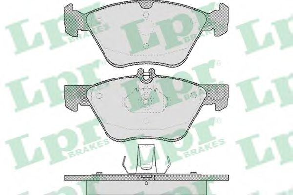 Set placute frana,frana disc MERCEDES E-CLASS (W210) (1995 - 2003) LPR 05P406 piesa NOUA