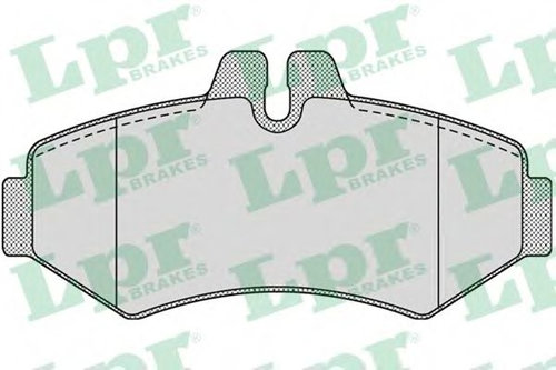Set placute frana,frana disc MERCEDES G-CLASS (W460) (1979 - 1993) LPR 05P956 piesa NOUA