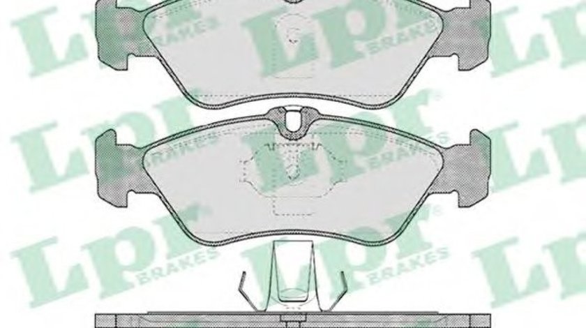 Set placute frana,frana disc MERCEDES G-CLASS (W460) (1979 - 1993) LPR 05P610 piesa NOUA