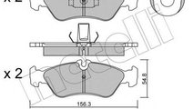 Set placute frana,frana disc MERCEDES G-CLASS Cabr...