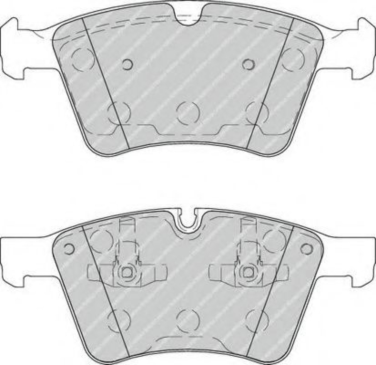 Set placute frana,frana disc MERCEDES R-CLASS (W251, V251) (2006 - 2016) FERODO FDB4189 piesa NOUA