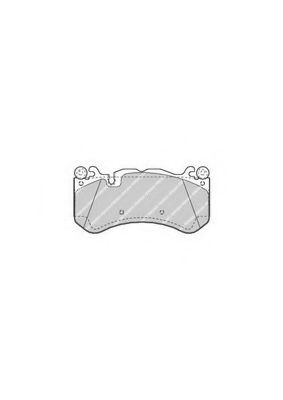 Set placute frana,frana disc MERCEDES S-CLASS Cupe (C216) (2006 - 2013) FERODO FDB4373 piesa NOUA