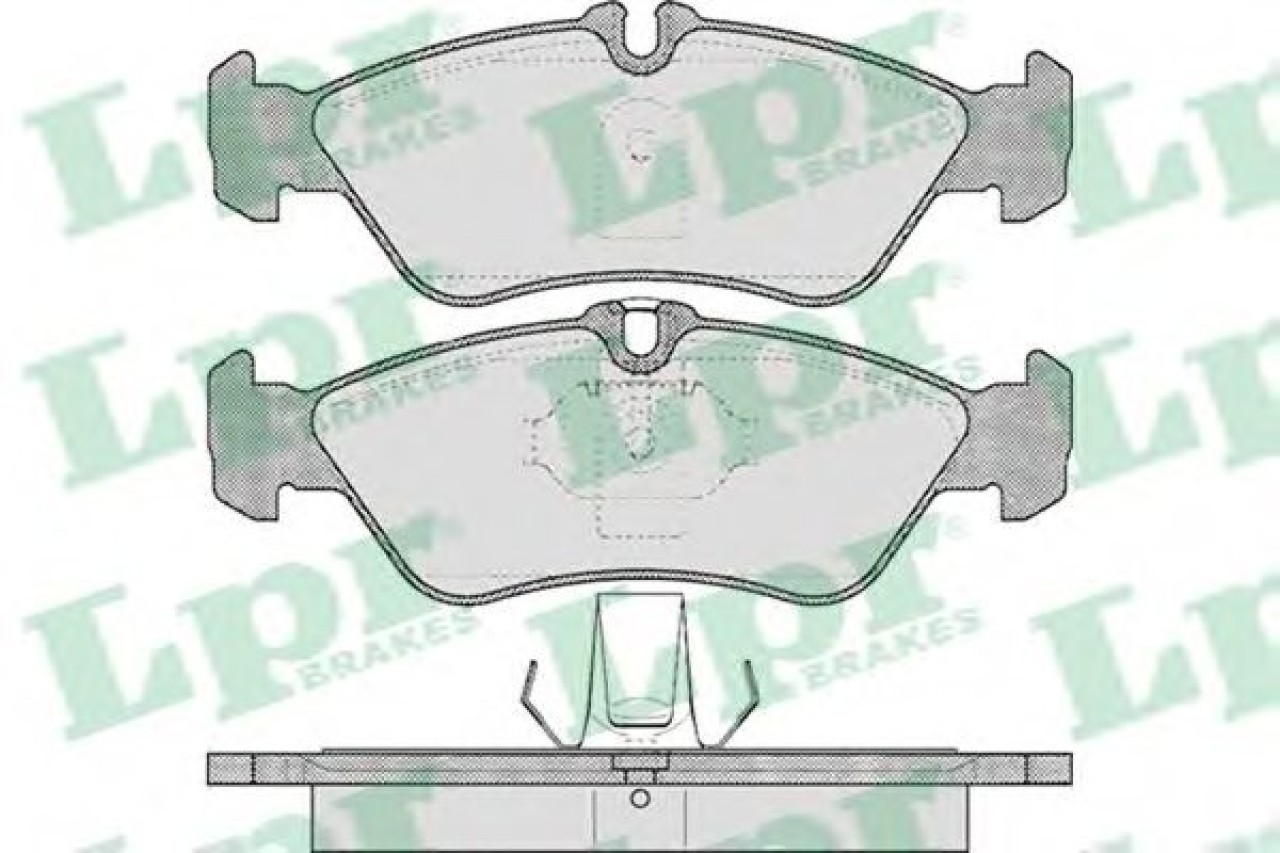 Set placute frana,frana disc MERCEDES SPRINTER 2-t platou / sasiu (901, 902) (1995 - 2006) LPR 05P610 piesa NOUA
