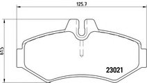 Set placute frana,frana disc MERCEDES SPRINTER 2-t...