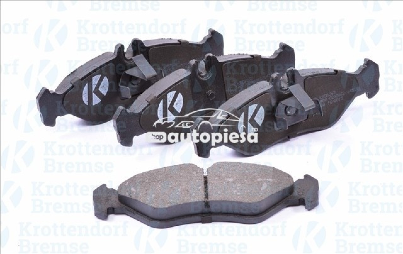Set placute frana,frana disc MERCEDES SPRINTER 3-t bus (903) (1995 - 2006) KROTTENDORF KRO1262 piesa NOUA