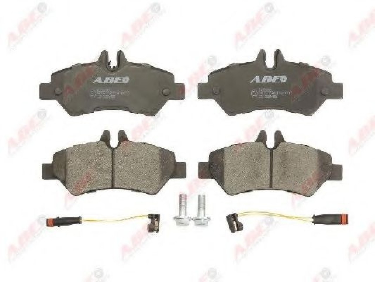 Set placute frana,frana disc MERCEDES SPRINTER 4,6-t caroserie (906) (2006 - 2016) ABE C2M028ABE piesa NOUA