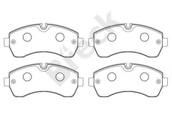 Set placute frana,frana disc MERCEDES SPRINTER 4,6-t platou / sasiu (906) (2006 - 2016) Break 29200 00 703 00 piesa NOUA