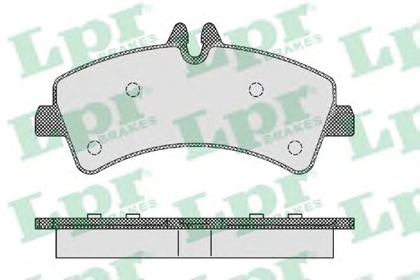 Set placute frana,frana disc MERCEDES SPRINTER 5-t platou / sasiu (906) (2006 - 2016) LPR 05P1294 piesa NOUA