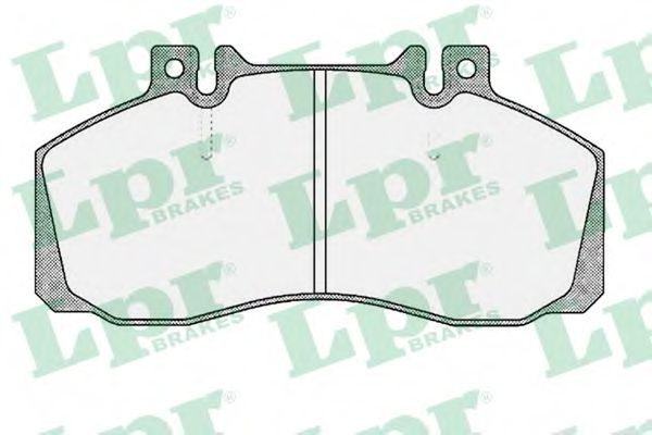 Set placute frana,frana disc MERCEDES SPRINTER autobasculanta (905) (2001 - 2016) LPR 05P360 piesa NOUA