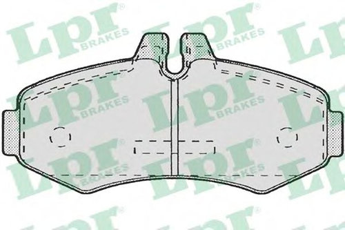 Set placute frana,frana disc MERCEDES V-CLASS (638/2) (1996 - 2003) LPR 05P672 piesa NOUA