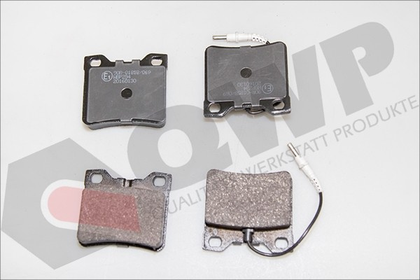 Set placute frana,frana disc MERCEDES V-CLASS (638/2) (1996 - 2003) QWP WBP234 piesa NOUA