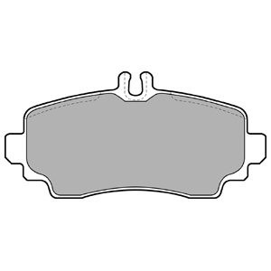 Set placute frana,frana disc MERCEDES VANEO (414) (2002 - 2005) KRIEGER 0950006454 piesa NOUA