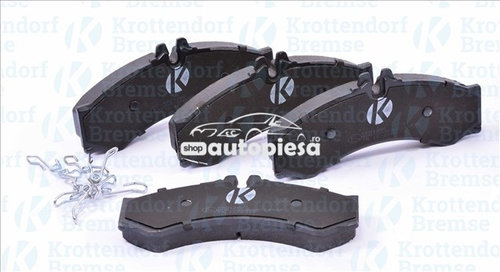 Set placute frana,frana disc MERCEDES VARIO platou / sasiu (1996 - 2016) KROTTENDORF KRO1288 piesa N...