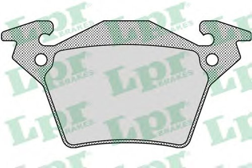 Set placute frana,frana disc MERCEDES VITO bus (638) (1996 - 2003) LPR 05P948 piesa NOUA