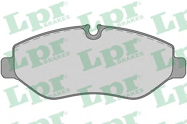 Set placute frana,frana disc MERCEDES VITO bus (W639) (2003 - 2016) LPR 05P1275 piesa NOUA