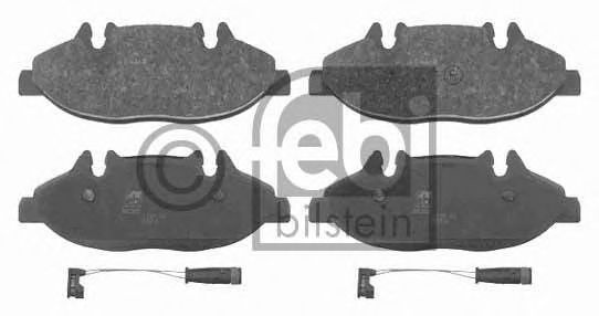 Set placute frana,frana disc MERCEDES VITO / MIXTO caroserie (W639) (2003 - 2016) FEBI BILSTEIN 16487 piesa NOUA
