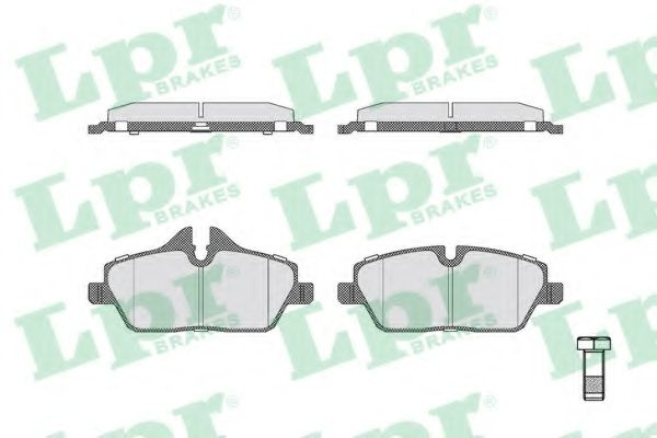 Set placute frana,frana disc MINI MINI Cabriolet (R57) (2007 - 2016) LPR 05P1241 piesa NOUA