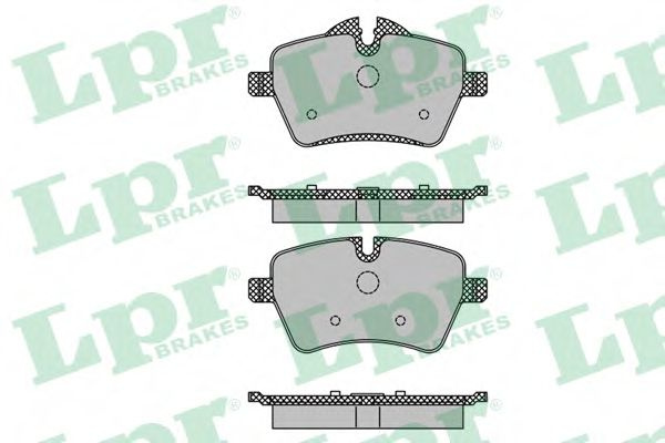 Set placute frana,frana disc MINI MINI CLUBMAN (R55) (2007 - 2015) LPR 05P1485 piesa NOUA