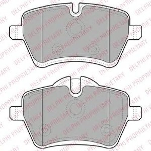 Set placute frana,frana disc MINI MINI PACEMAN (R61) (2012 - 2016) DELPHI LP1985 piesa NOUA