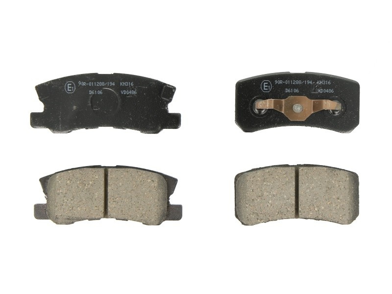 Set placute frana,frana disc MITSUBISHI ASX (GA_W) (2010 - 2016) KROTTENDORF KRO3247 piesa NOUA