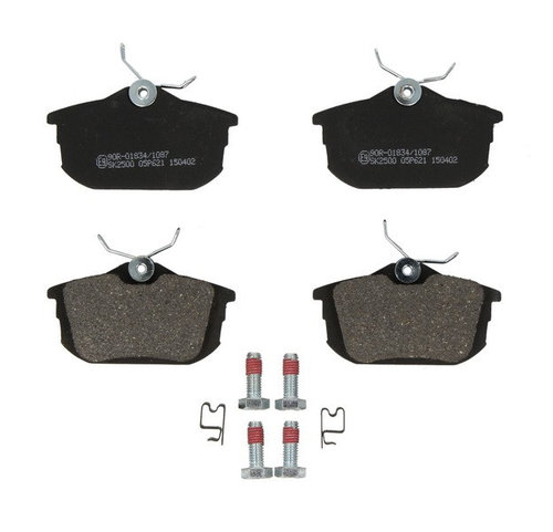Set placute frana,frana disc MITSUBISHI CARISMA limuzina (DA) (1996 - 2006) JAPANPARTS PP-507AF pies...