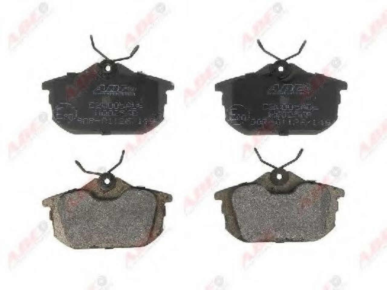 Set placute frana,frana disc MITSUBISHI COLT CZC Cabriolet (RG) (2006 - 2009) ABE C2V005ABE piesa NOUA