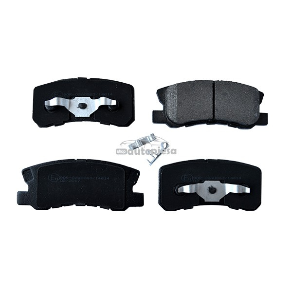 Set placute frana,frana disc MITSUBISHI GRANDIS (NA) (2003 - 2016) PREMIERE FPF.290 piesa NOUA