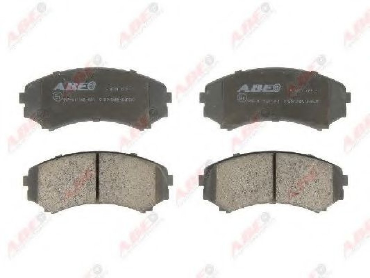Set placute frana,frana disc MITSUBISHI GRANDIS (NA) (2003 - 2016) ABE C15040ABE piesa NOUA