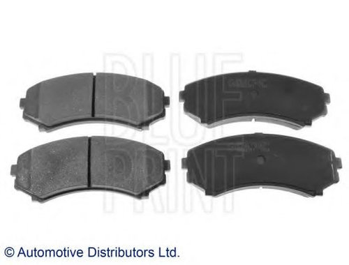 Set placute frana,frana disc MITSUBISHI GRANDIS (NA) (2003 - 2016) BLUE PRINT ADC44261 piesa NOUA