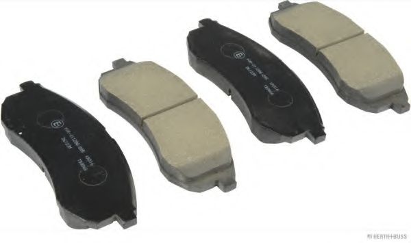 Set placute frana,frana disc MITSUBISHI L 200 (K7, K6) (1996 - 2007) HERTH+BUSS JAKOPARTS J3605066 piesa NOUA