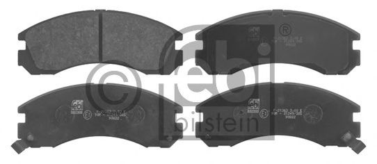 Set placute frana,frana disc MITSUBISHI L 200 (K7, K6) (1996 - 2007) FEBI BILSTEIN 16776 piesa NOUA