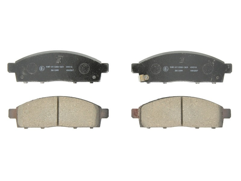Set placute frana,frana disc MITSUBISHI L 200 (KB, KA) (2004 - 2016) JAPANPARTS PA-504AF piesa NOUA