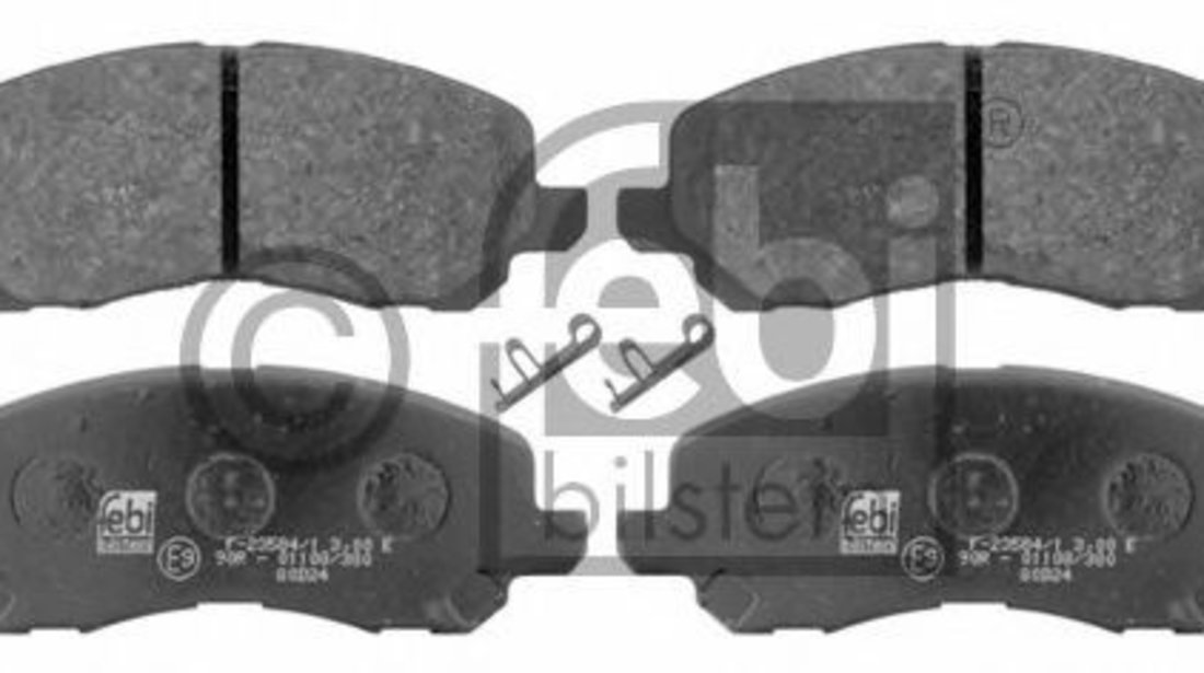 Set placute frana,frana disc MITSUBISHI LANCER Combi (CS) (2003 - 2008) FEBI BILSTEIN 16644 piesa NOUA