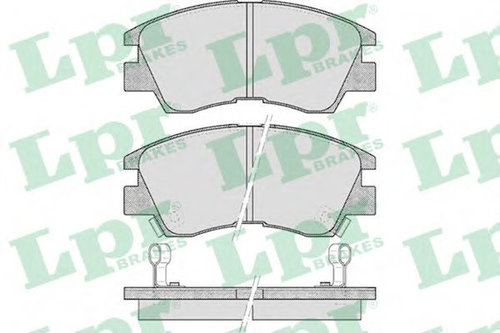 Set placute frana,frana disc MITSUBISHI PAJERO II (V3_W, V2_W, V4_W) (1990 - 1999) LPR 05P315 piesa ...