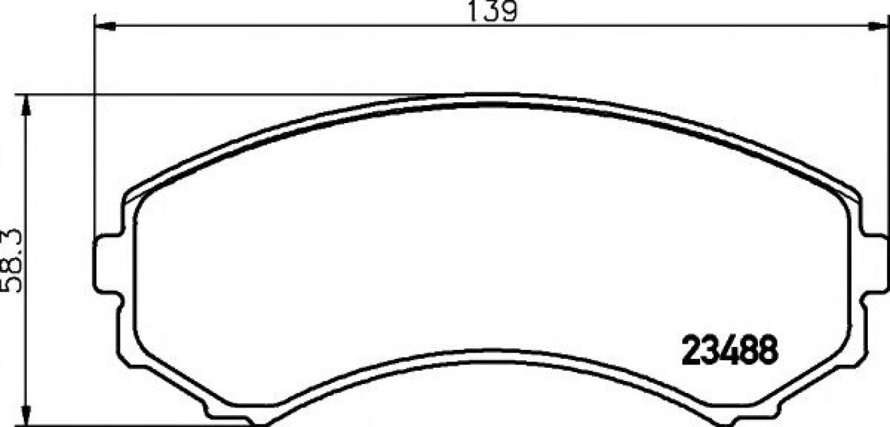 Set placute frana,frana disc MITSUBISHI PAJERO IV (V8_W, V9_W) (2006 - 2016) TEXTAR 2348801 piesa NOUA