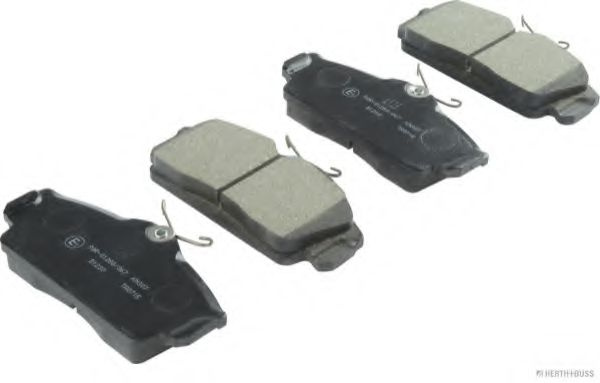 Set placute frana,frana disc NISSAN ALMERA II (N16) (2000 - 2016) HERTH+BUSS JAKOPARTS J3601068 piesa NOUA