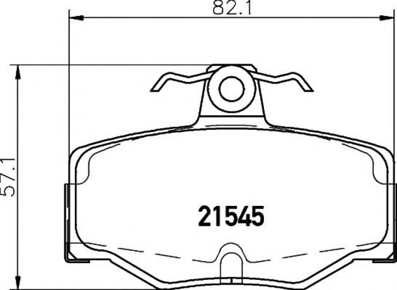 Set placute frana,frana disc NISSAN ALMERA II Hatchback (N16) (2000 - 2016) TEXTAR 2154501 piesa NOUA