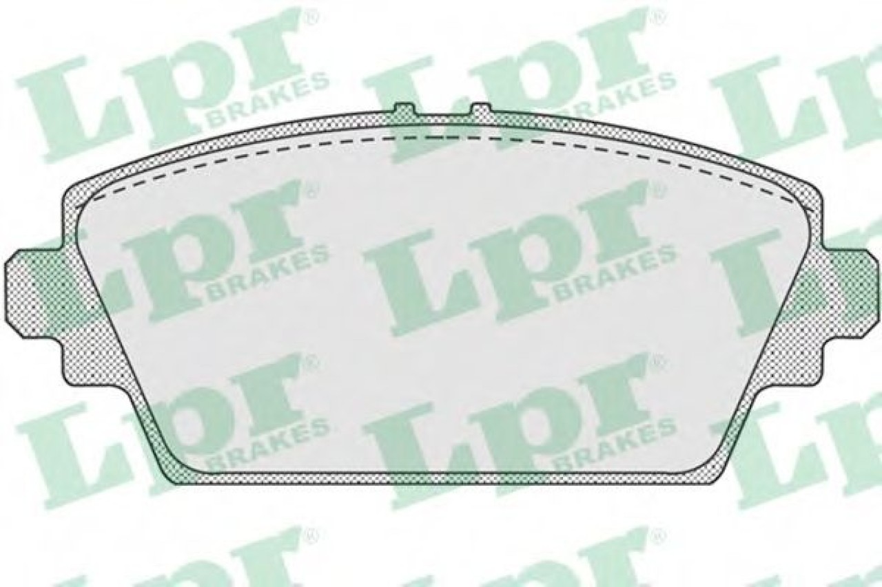Set placute frana,frana disc NISSAN ALMERA TINO (V10) (1998 - 2006) LPR 05P940 piesa NOUA