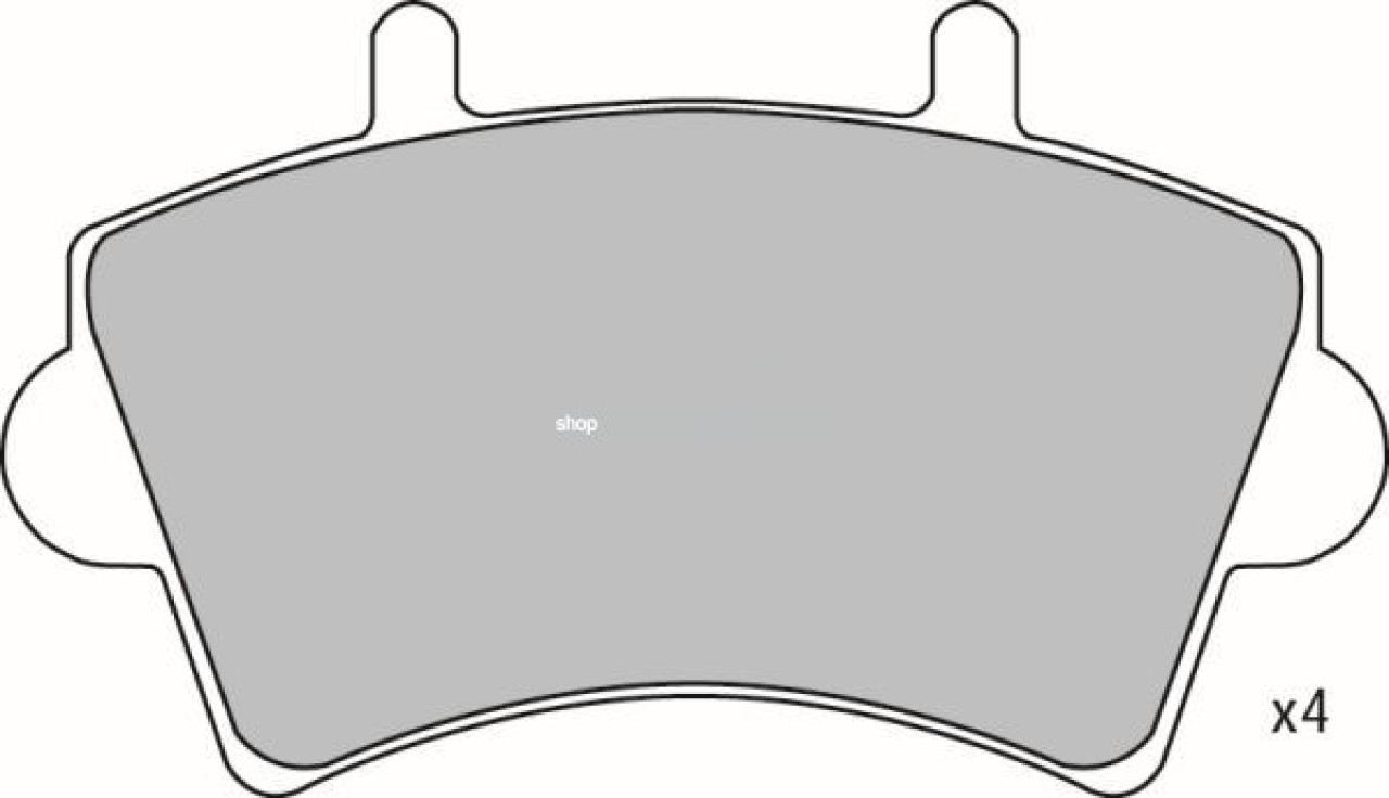 Set placute frana,frana disc NISSAN INTERSTAR bus (X70) (2002 - 2016) KRIEGER 0950006310 piesa NOUA